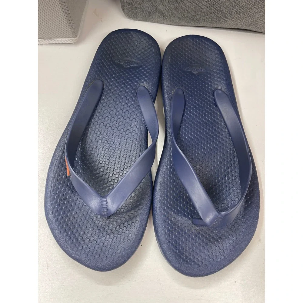 Cobian Soulwear Mens Navy Blue Flip Flop Sandals Size 10/11 Thong Slides